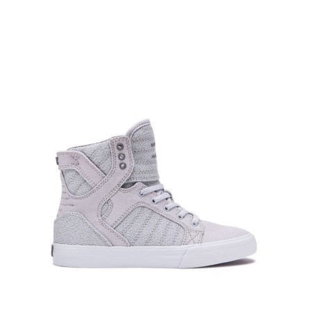 Supra Skytop - Παιδικα Sneakers Ψηλα - Γκρι (GR7539)